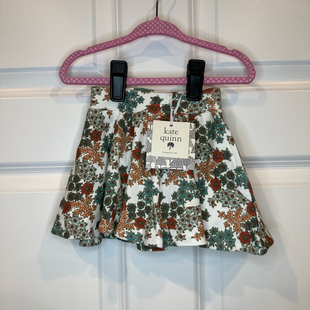 Kate Quinn Floral Skirt Size 6-12 months NWT